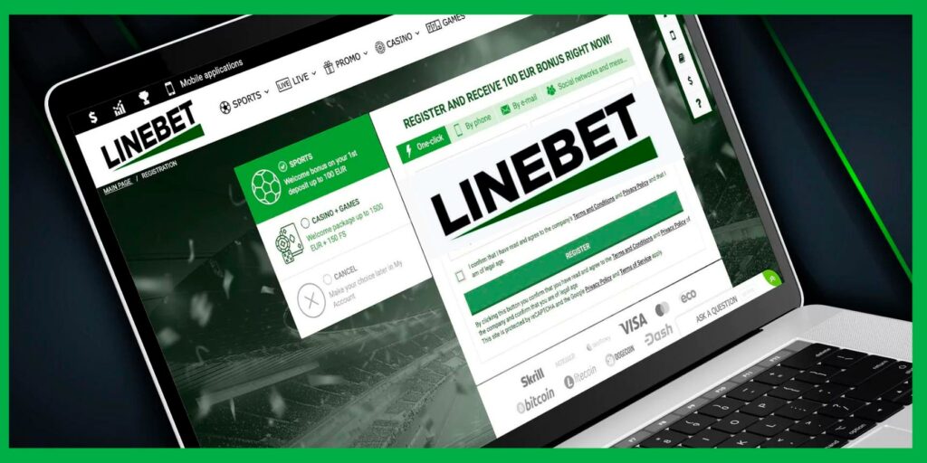 Linebet registration