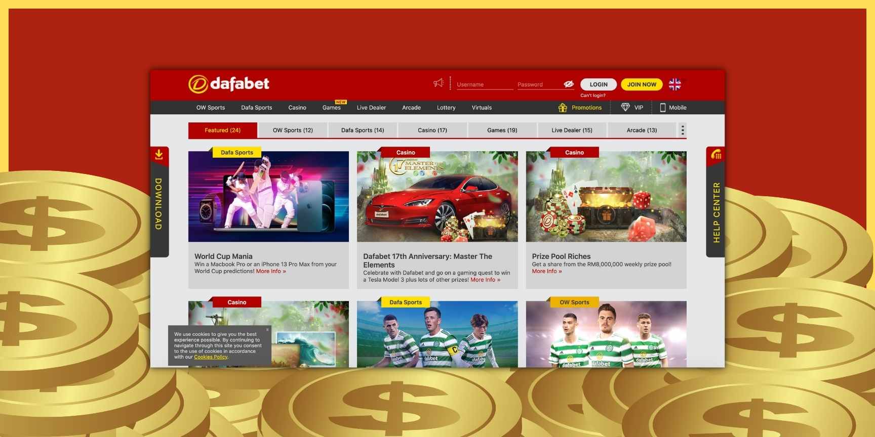 dafabet bonus